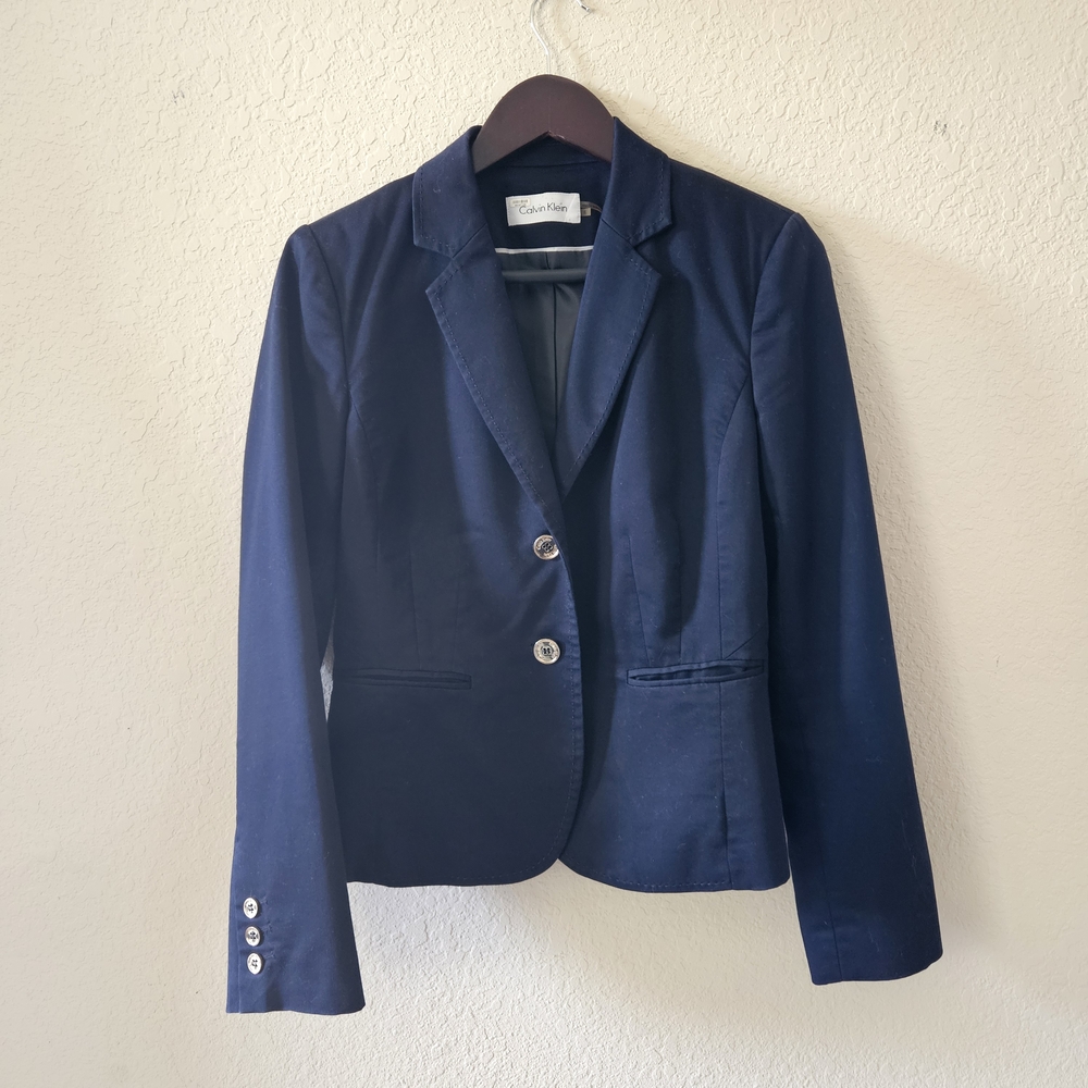 Calvin Klein Navy Women's Blazer